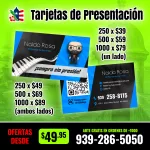 Tarjetas de Presentación Imprenta Online > 20 años en Puerto Rico
