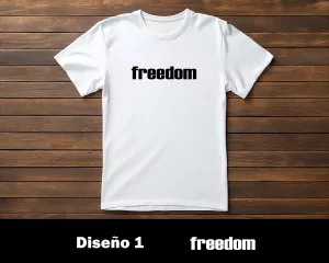 T-Shirt Freedom (1) > Imprenta PR > Sirviendo a Puerto Rico